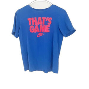 Nike Boys Blue T Shirt XL Short Sleeve Athletic That’s Game Top
